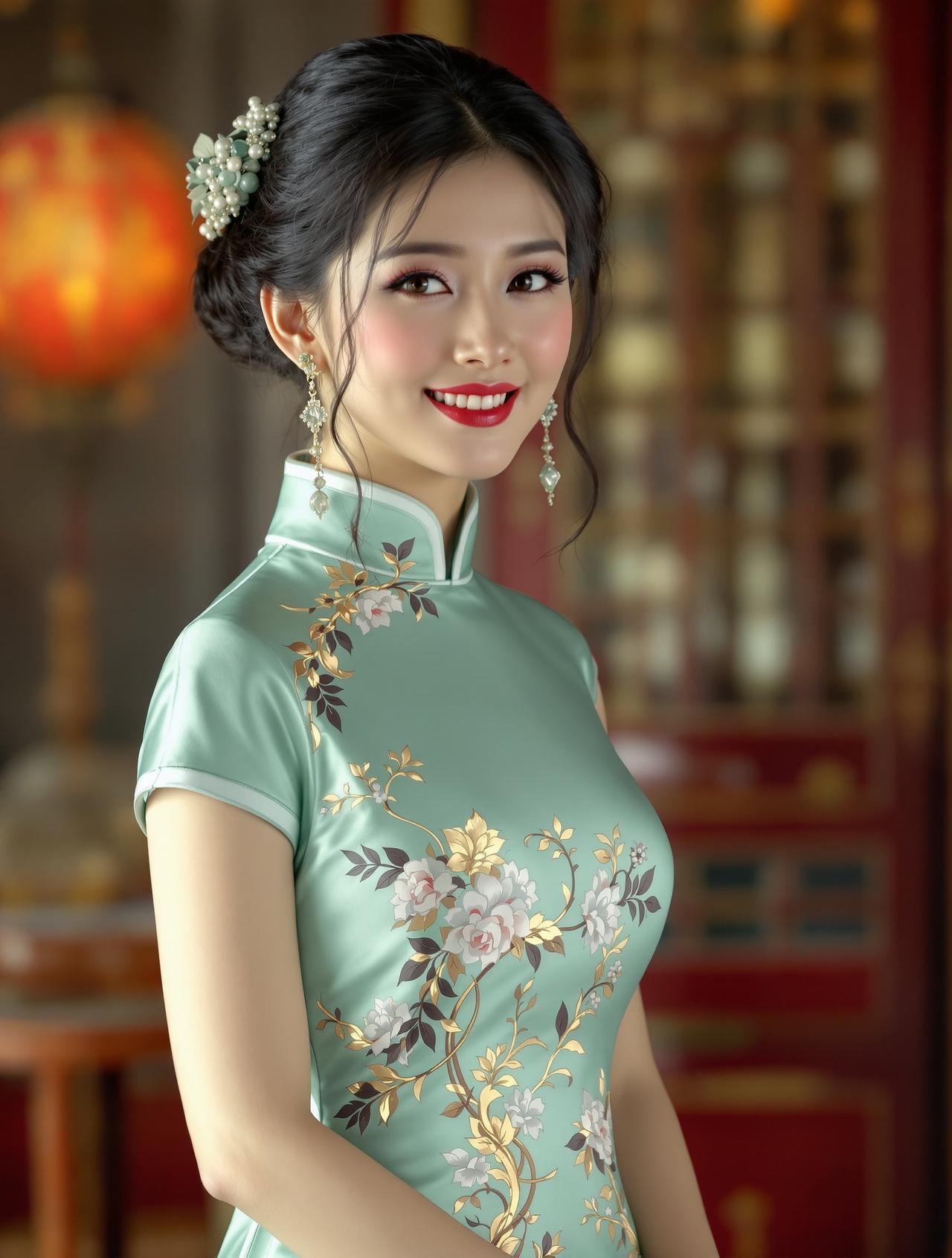 薄荷清香 - 民国风旗袍